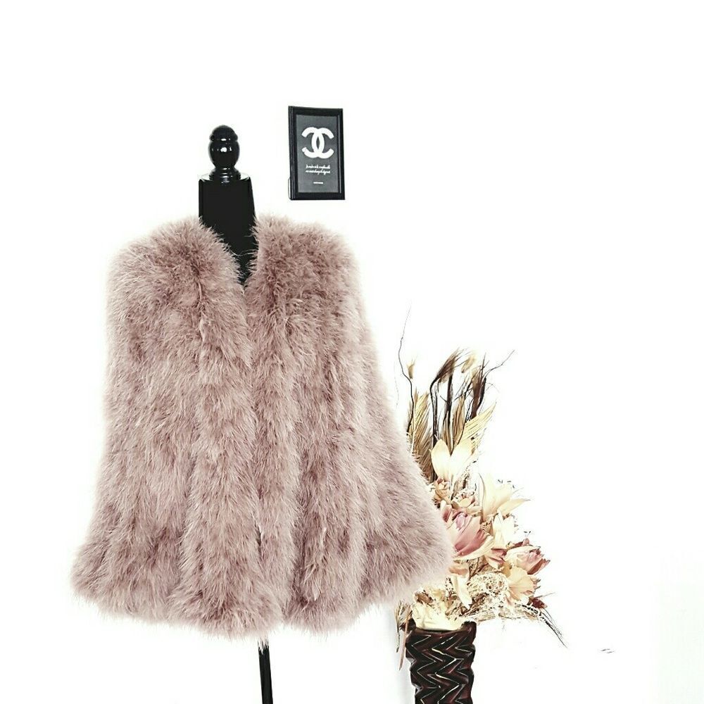 Anna Scholz 100% turkey fur